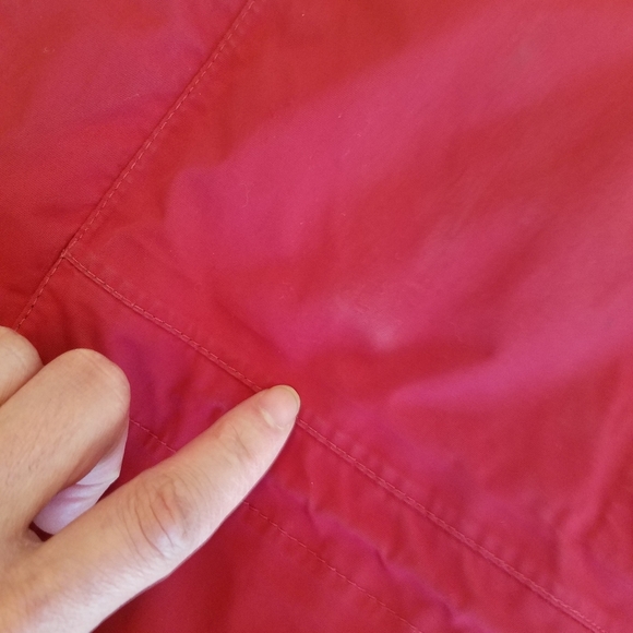 L.L.Bean Men's Ski Jacket Red Black Size Large - Picture 16 of 17